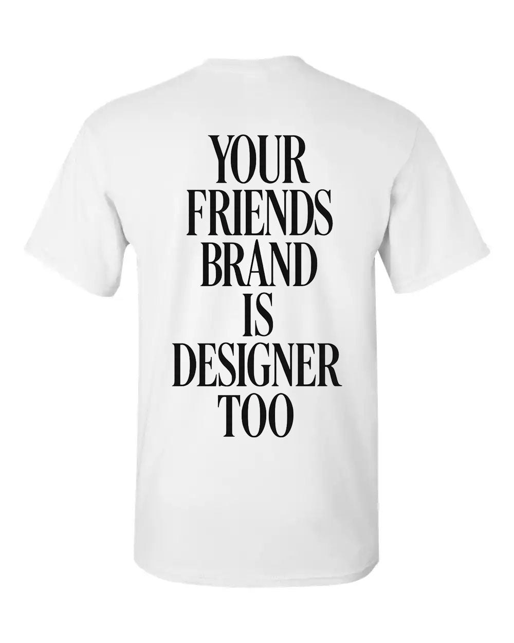 "Designer Too" tee