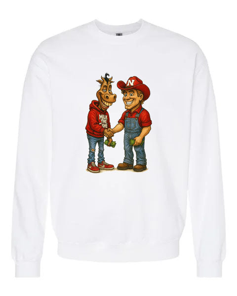 Herbie Husker x Cash Cowvin sweater