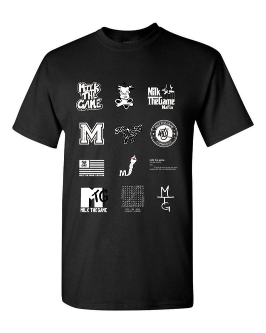 Black "All Logos Matter" tee